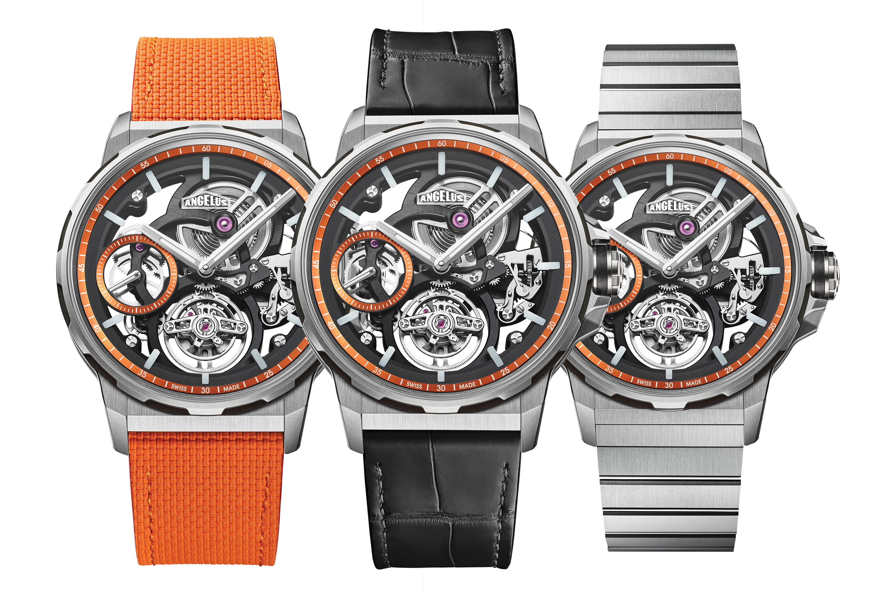 Flying Tourbillon Titanium Orange
